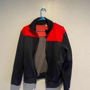 American Apparel Zip-Up Athletic Light Jacket